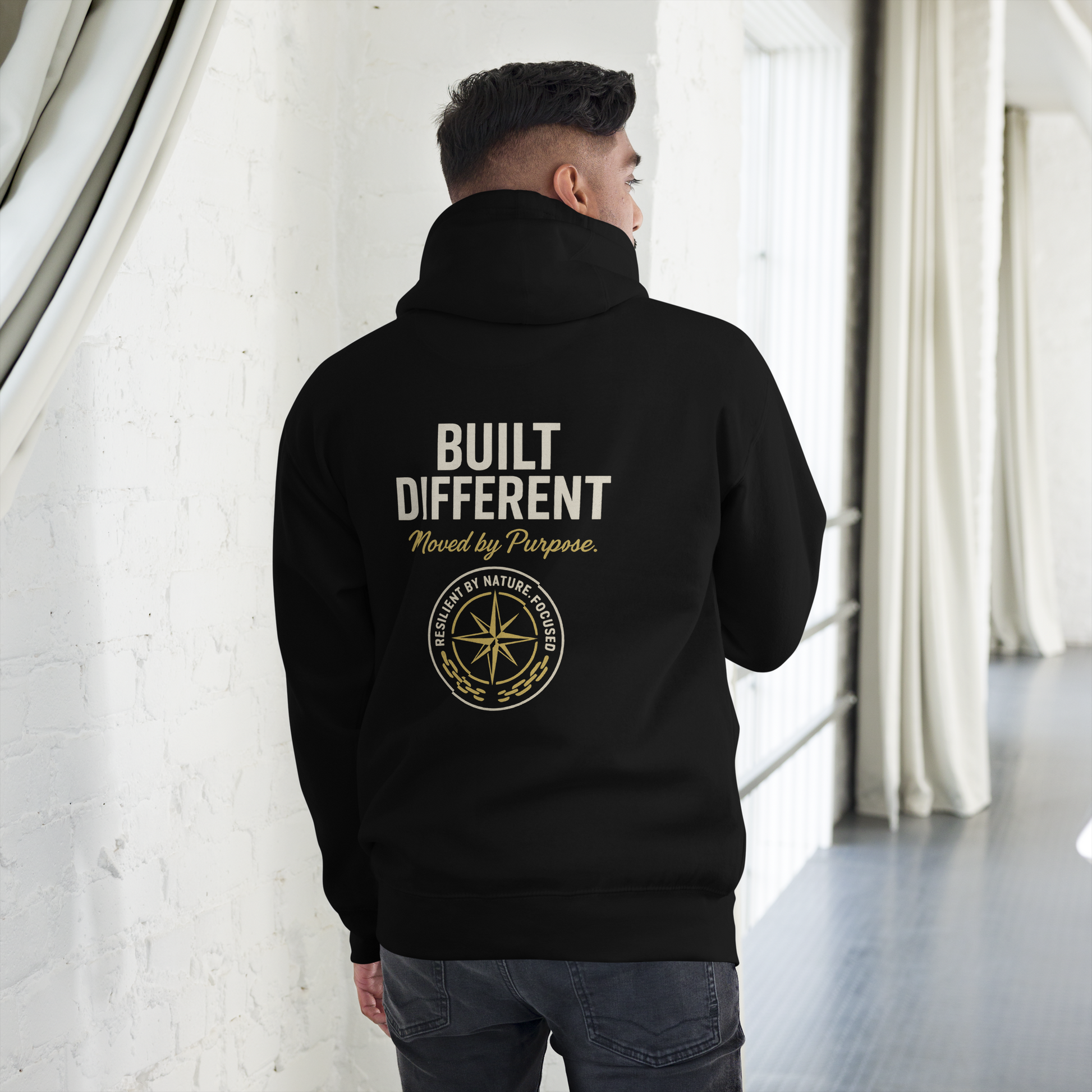 Built Different. Moved by Purpose.™ Hoodie