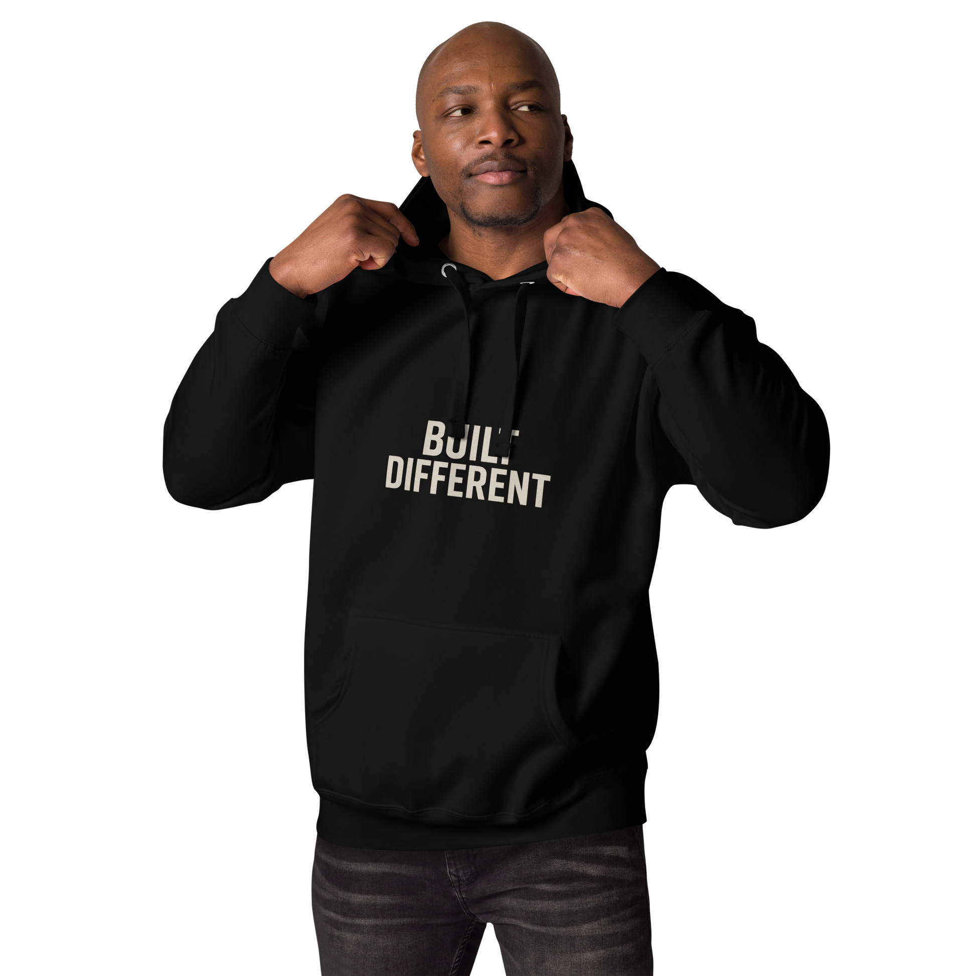 Built Different Moved by Purpose Hoodie