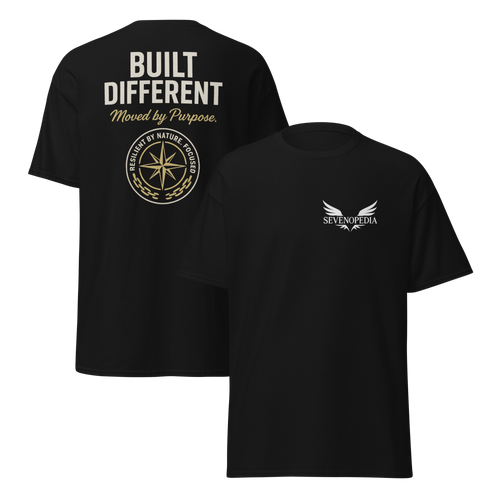 Built Different – Sevenopedia Premium Tee